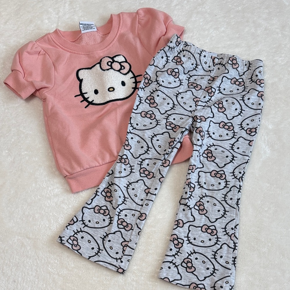 Sanrio Hello Kitty Set. Size 3T